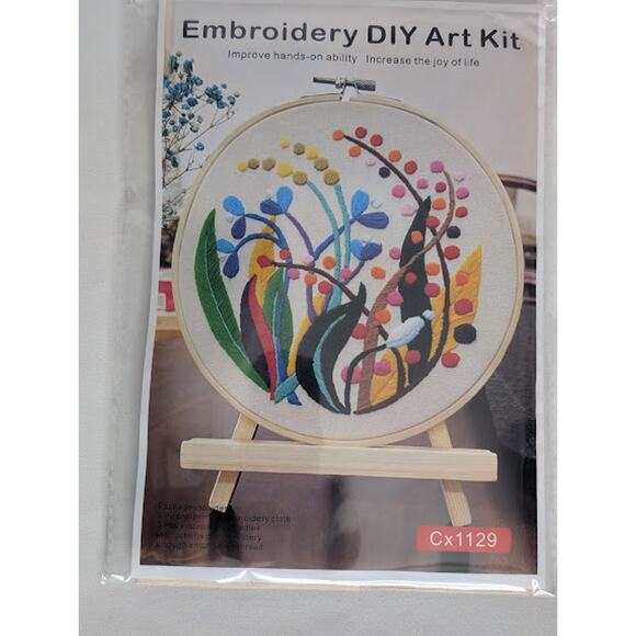 Embroidery DIY Art Kit Cx1129 Arts & Crafts, DIY - Picture 1 of 2